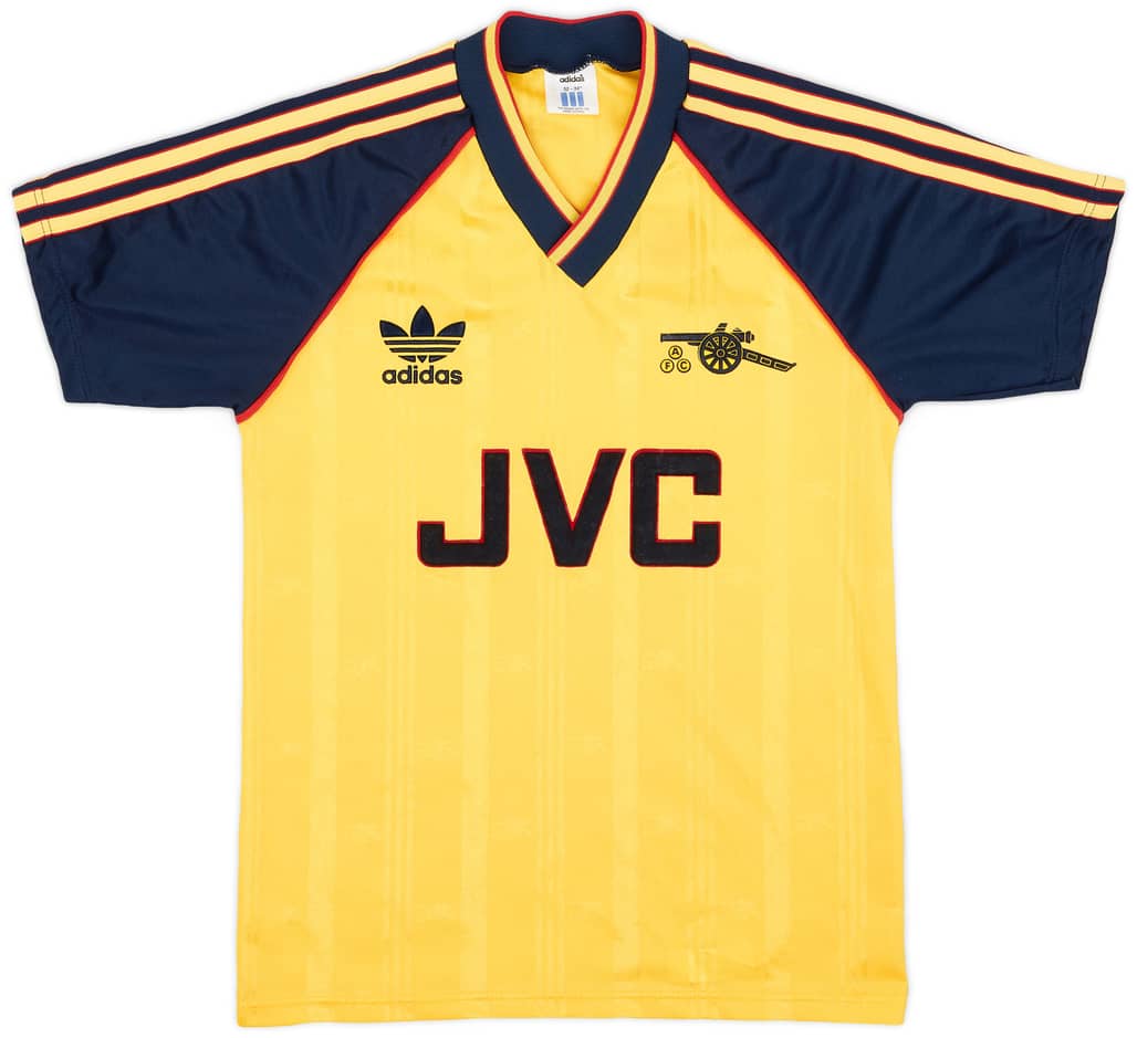 1988-91 Arsenal Away Shirt - 9/10 - (Y)
