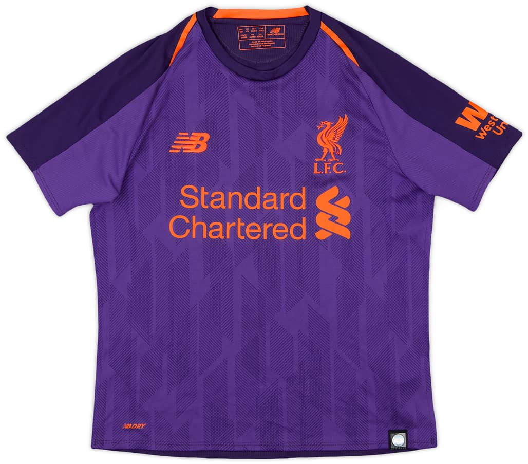 2018-19 Liverpool Away Shirt - 8/10 - (M.Boys)