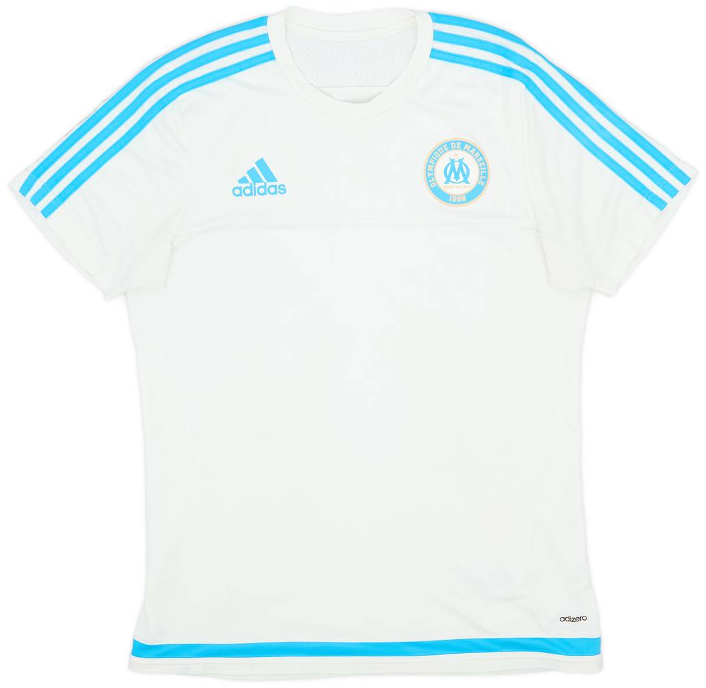 2015-16 Olympique Marseille adidas Training Shirt - 6/10 - (M)