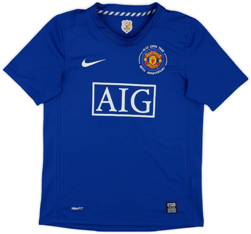 2008-09 Manchester United Third Shirt - 9/10 - (L.Boys)