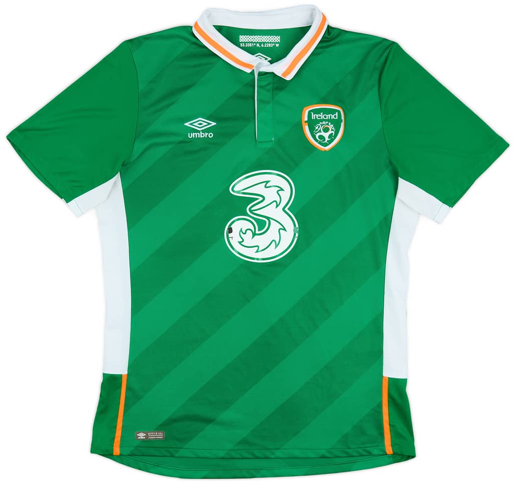 2016-17 Ireland Home Shirt - 6/10 - (L)