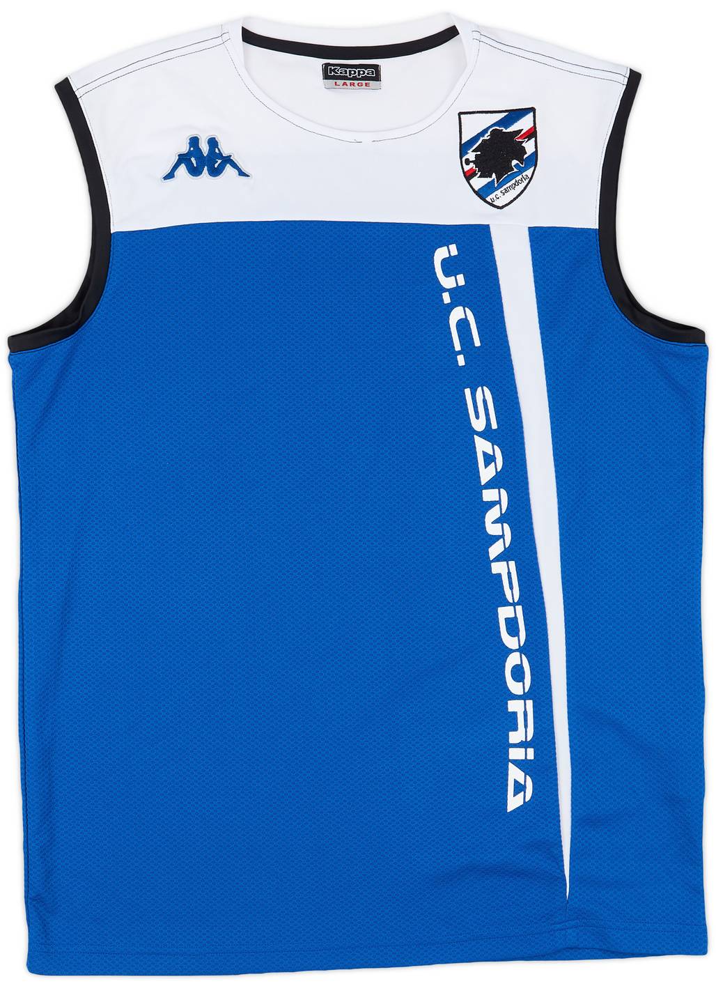 2006-07 Sampdoria Kappa Training Shirt - 9/10 - (L)