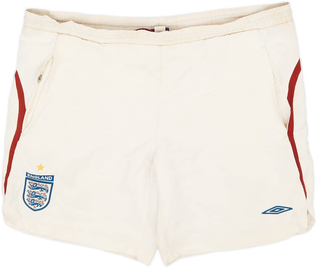 2007-09 England Umbro Training Shorts - 4/10 - (M)