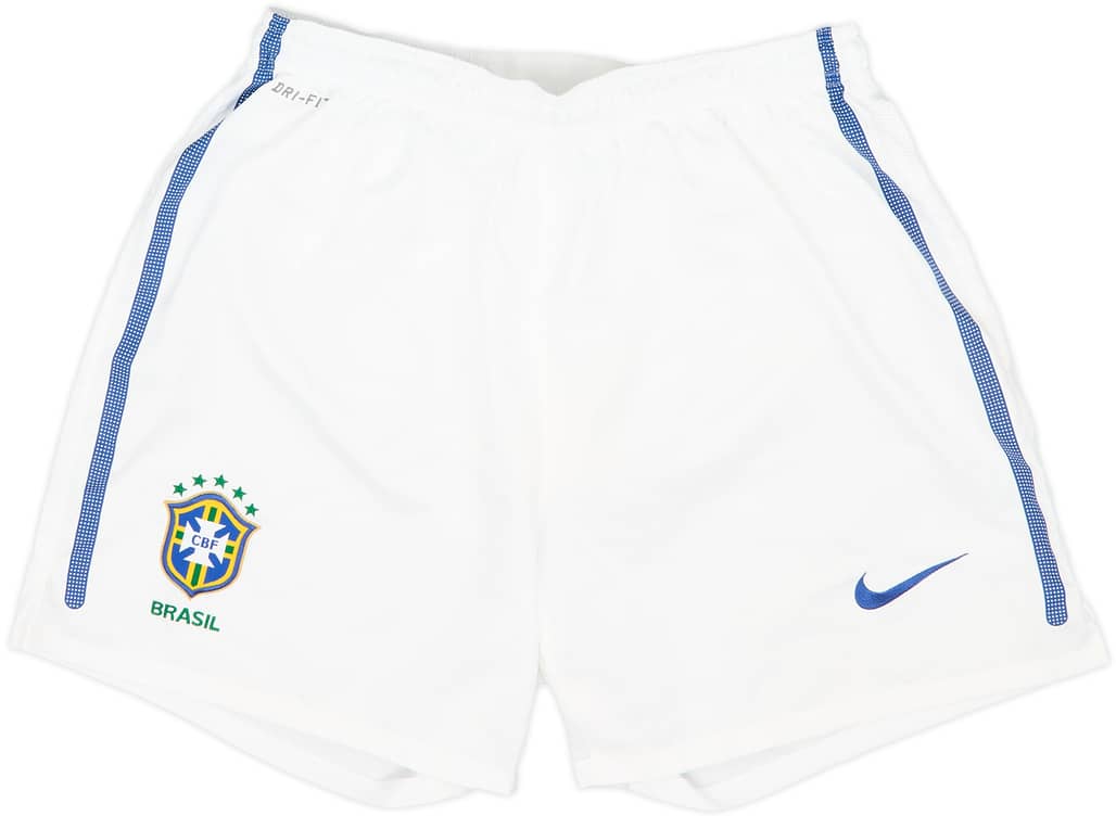 2010-12 Brazil Away Shorts - 9/10 - (L)