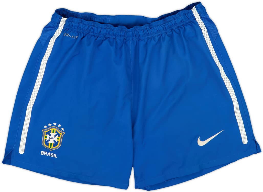 2010-12 Brazil Home Shorts - 8/10 - (L)