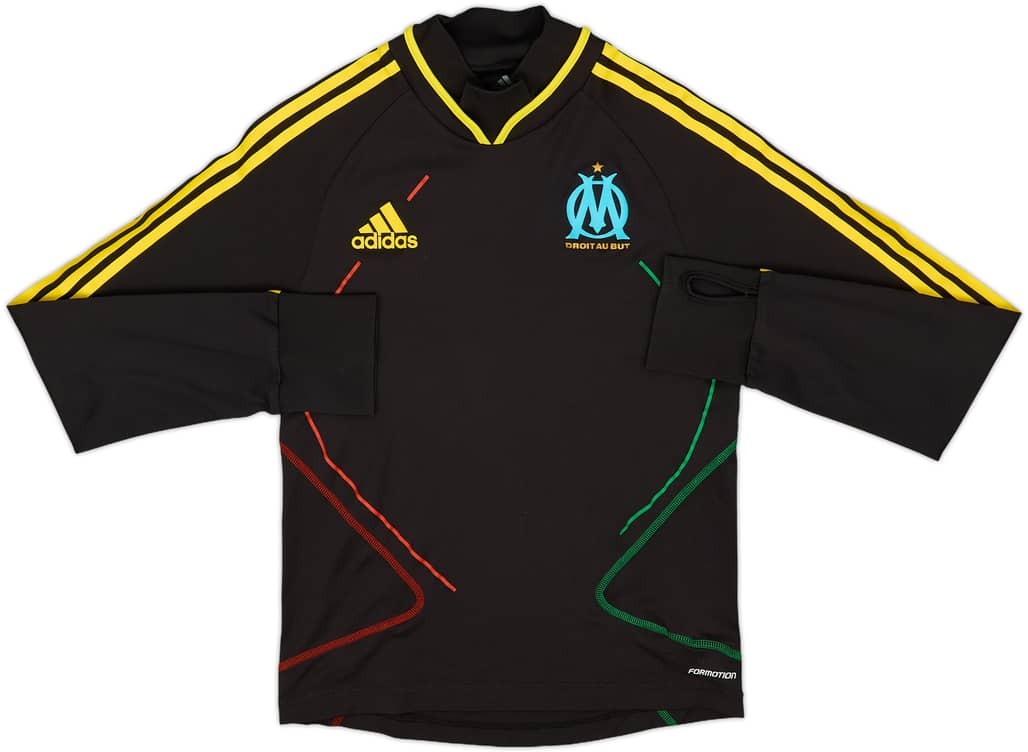 2010-11 Olympique Marseille adidas Formotion Training Top - 8/10 - (S)