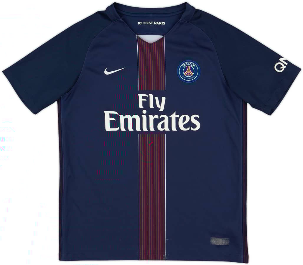 2016-17 Paris Saint-Germain Home Shirt - 5/10 - (XL.Boys)
