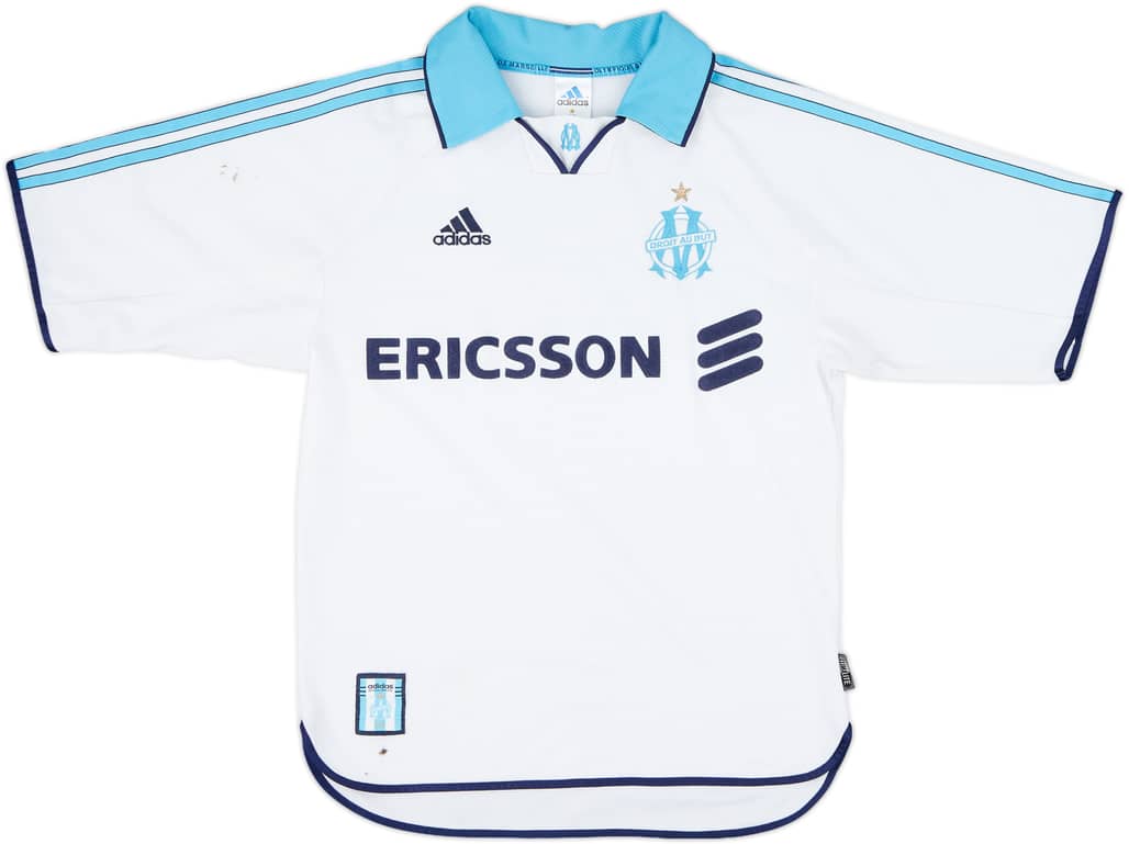 1998-99 Olympique Marseille Home Shirt - 6/10 - (S)