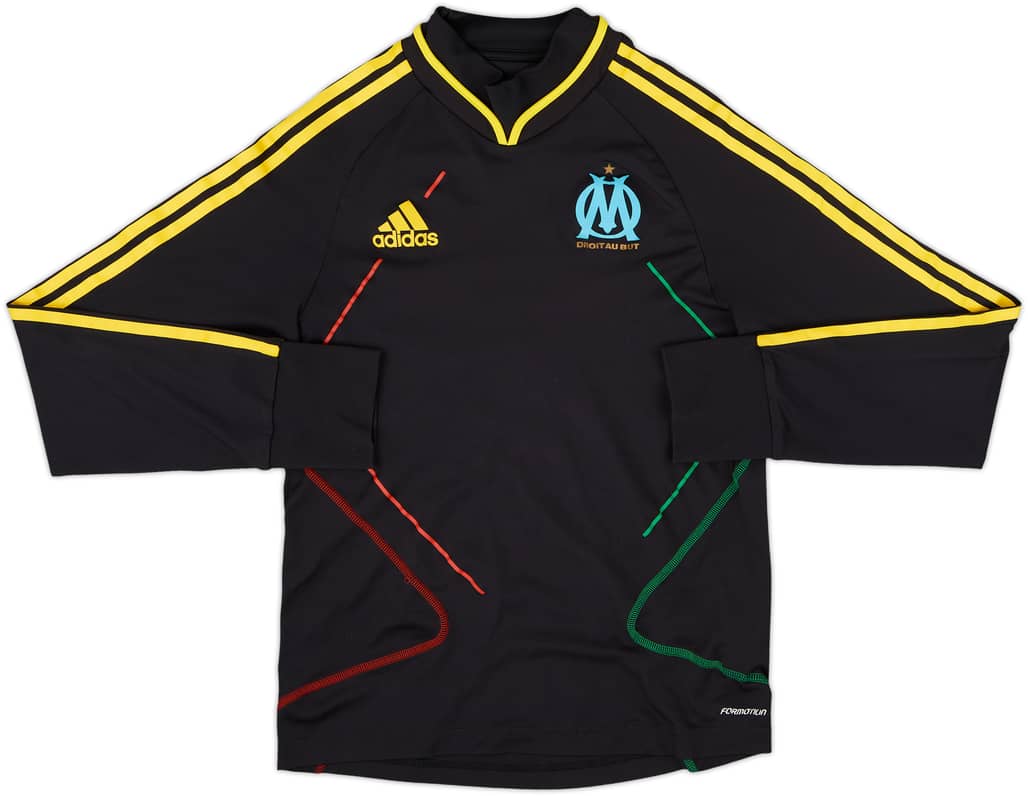 2010-11 Olympique Marseille adidas Formotion Training Top - 8/10 - (M)