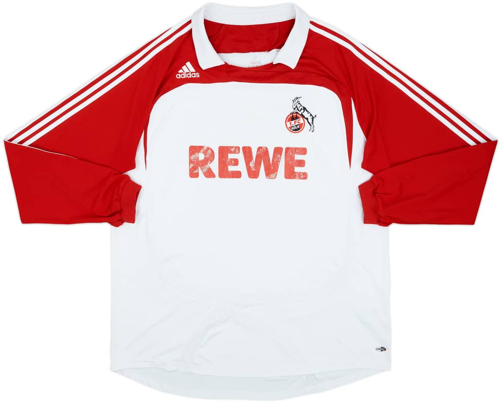 2007-08 FC Koln Home L/S Shirt - 4/10 - (XXL)