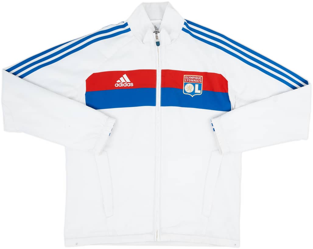 2011-12 Lyon adidas Track Jacket - 6/10 - (M/L)