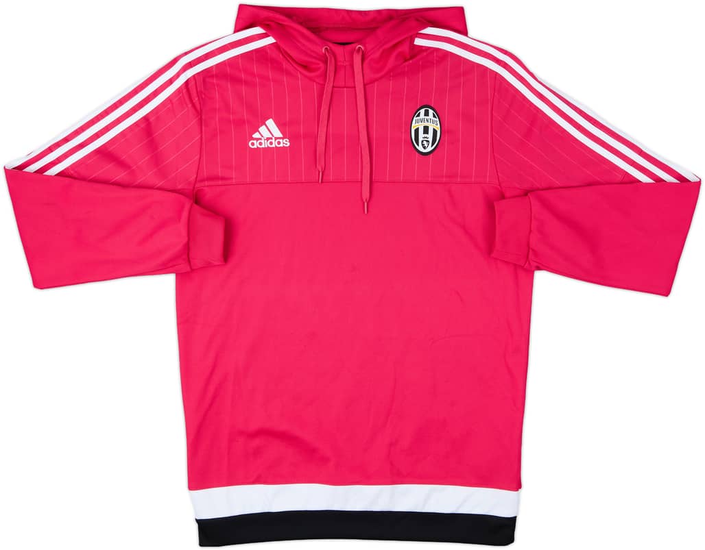 2015-16 Juventus adidas Hooded Top - 8/10 - (S)