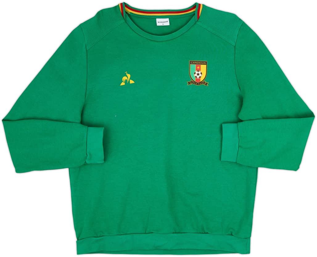 2019-20 Cameroon Le Coq Sportif Sweat Top - 8/10 - (XL)