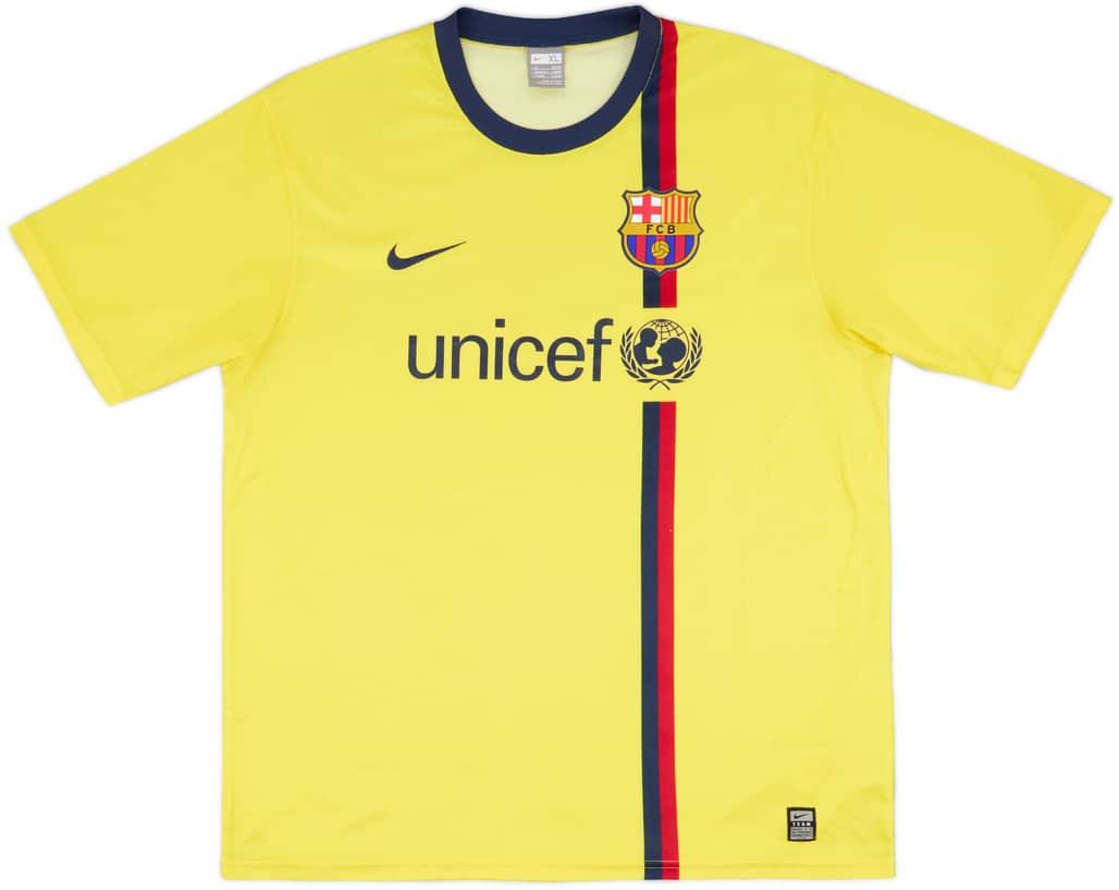 2008-10 Barcelona Basic Away Shirt - 8/10 - (XL)
