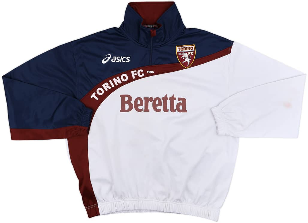 2006-07 Torino Asics 1/4 Zip Drill Top - 6/10 - (XL)