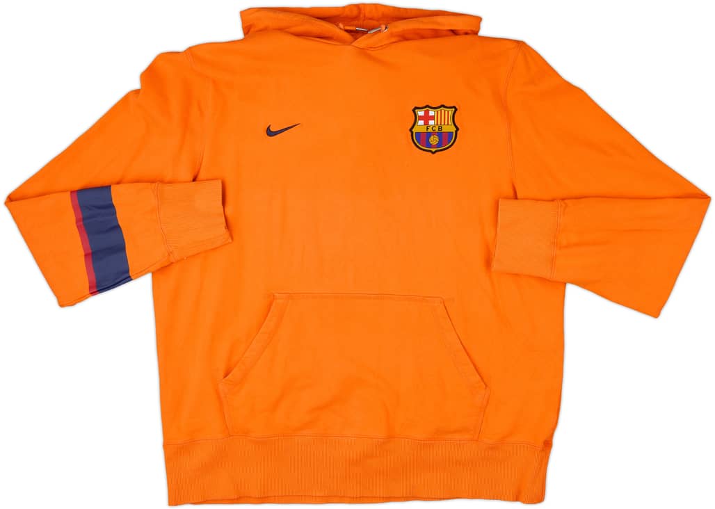 2012-13 Barcelona Nike Hooded Sweat Top - 8/10 - (XL)