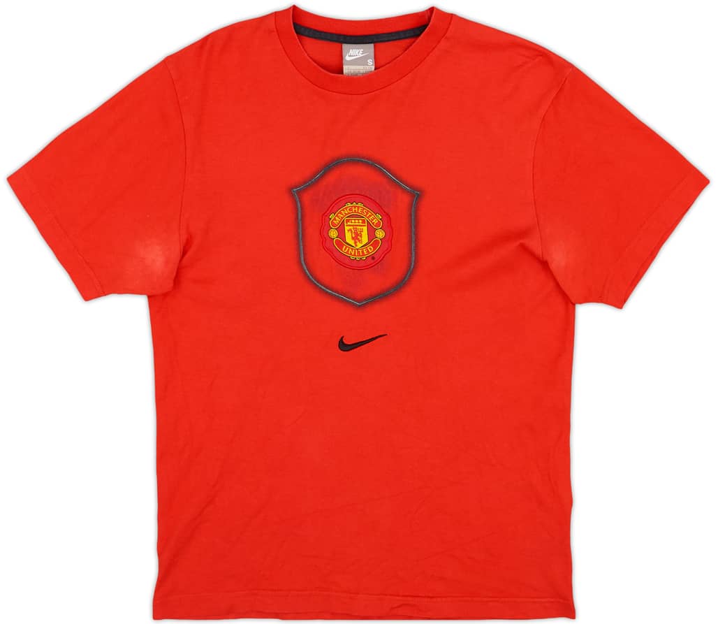 2008-09 Manchester United Nike Cotton Tee - 5/10 - (S)