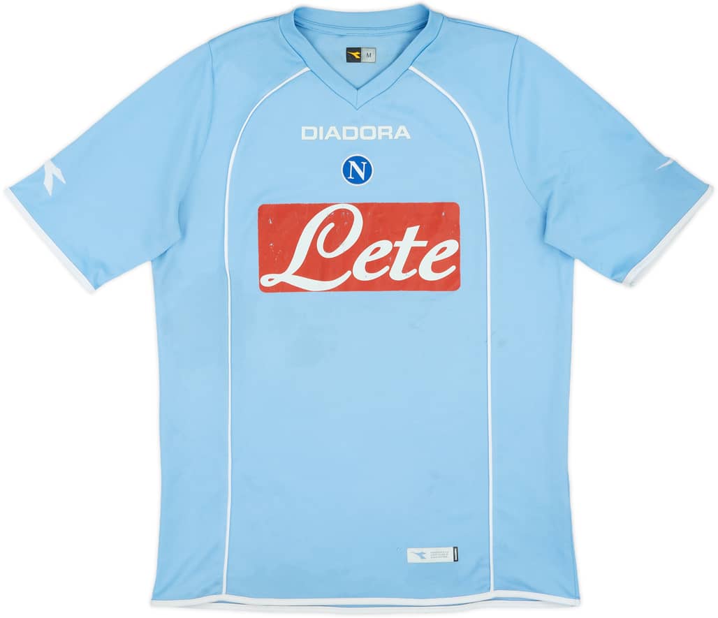 2006-07 Napoli Home Shirt - 6/10 - (M)