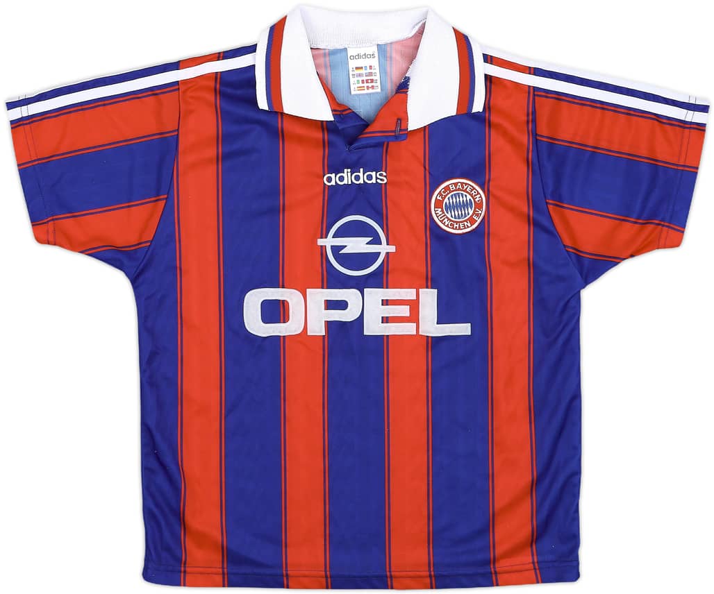 1995-97 Bayern Munich Home Shirt - 8/10 - (7-8 Years)