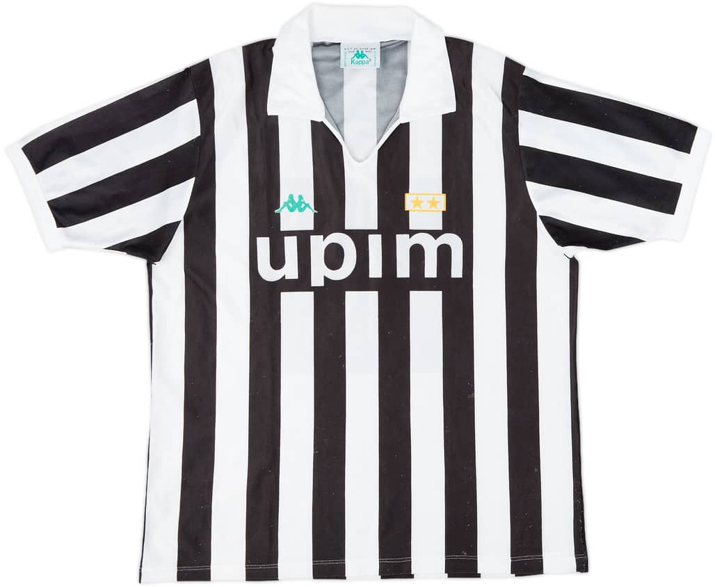 1991-92 Juventus Home Shirt - 8/10 - (L)