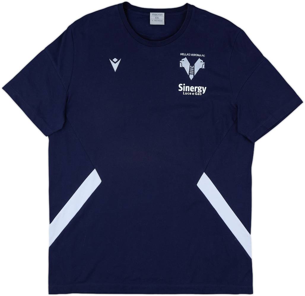 2022-23 Hellas Verona Macron Training Shirt - 8/10 - (XXL)