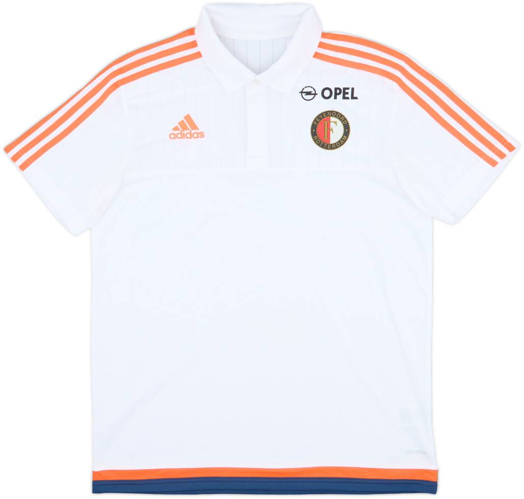 2015-16 Feyenoord adidas Polo Shirt - 8/10 - (L)