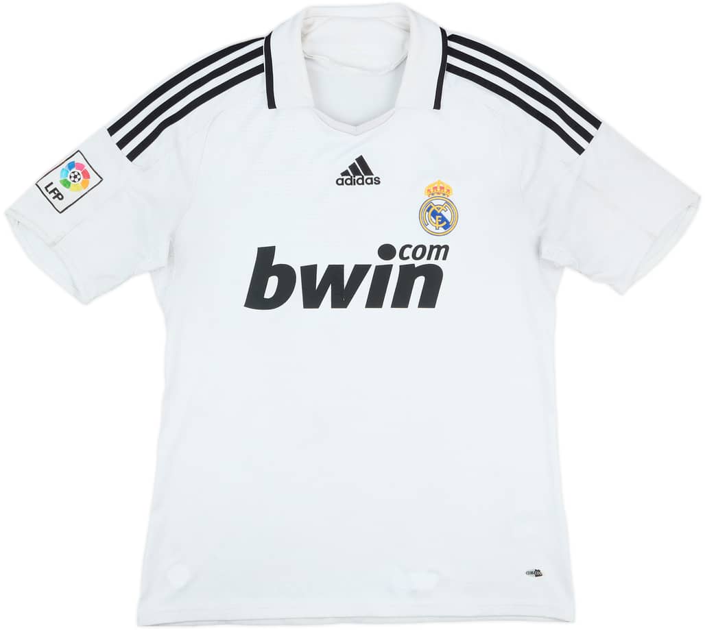 2008-09 Real Madrid Home Shirt - 4/10 - (M)