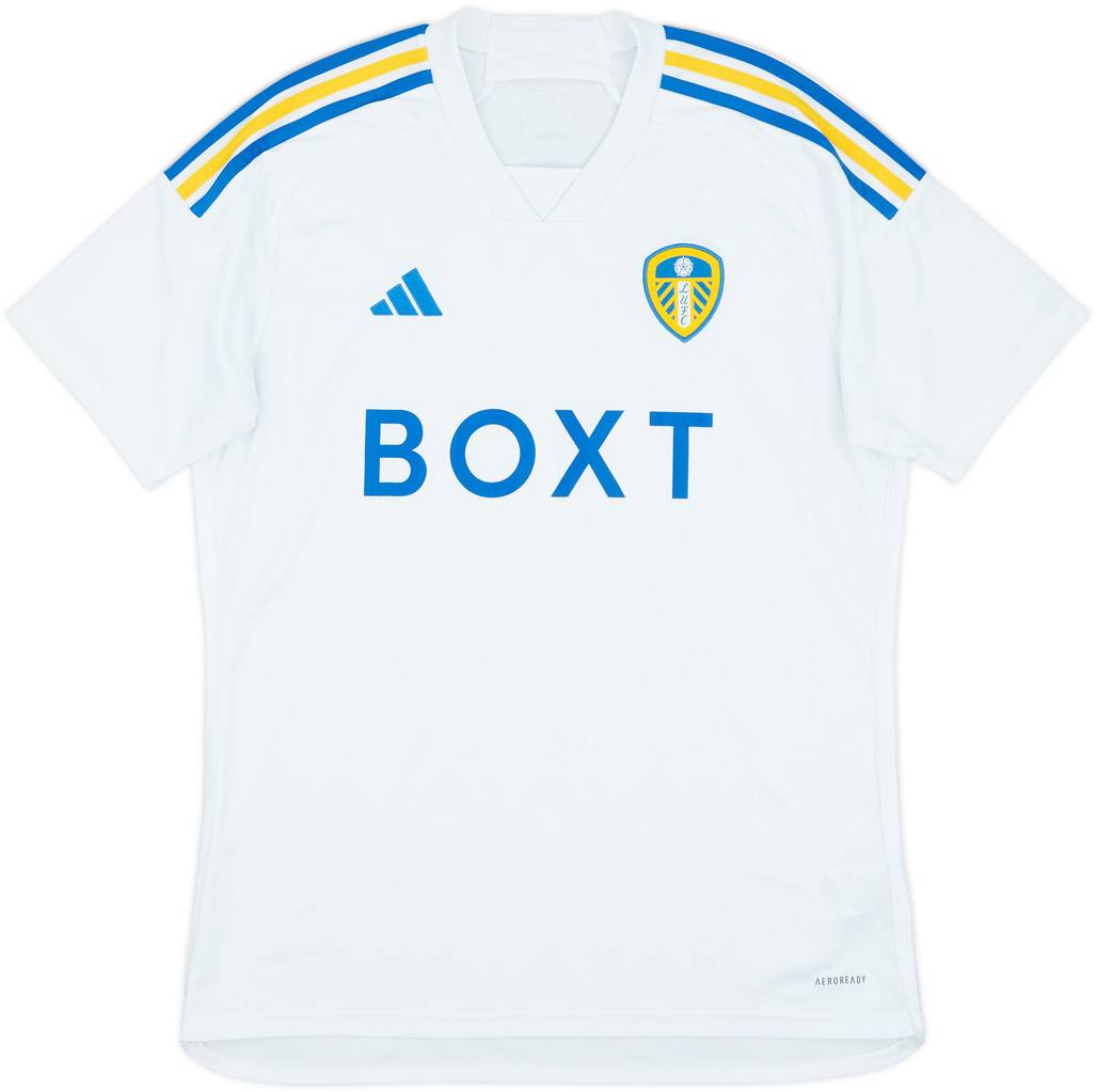 2023-24 Leeds United Home Shirt - 10/10 - (L)