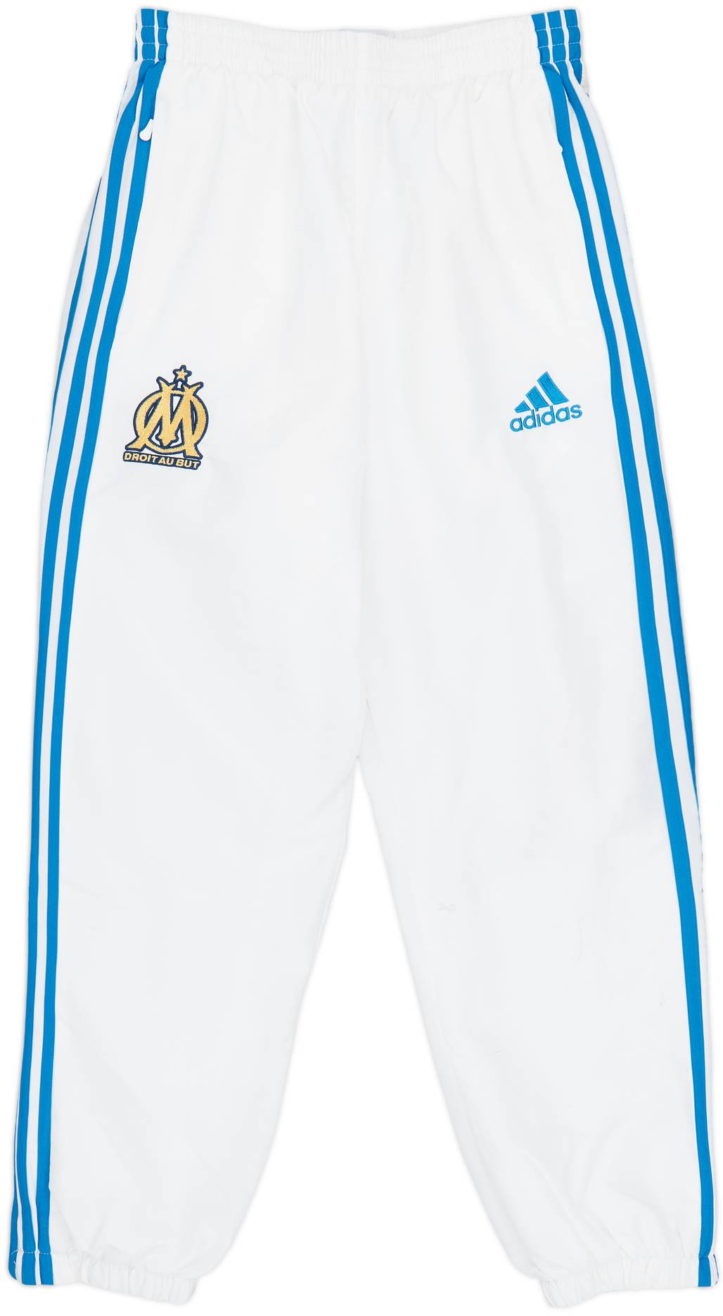 2011-12 Olympique Marseille adidas Track Pants/Bottoms - 6/10 - (S)