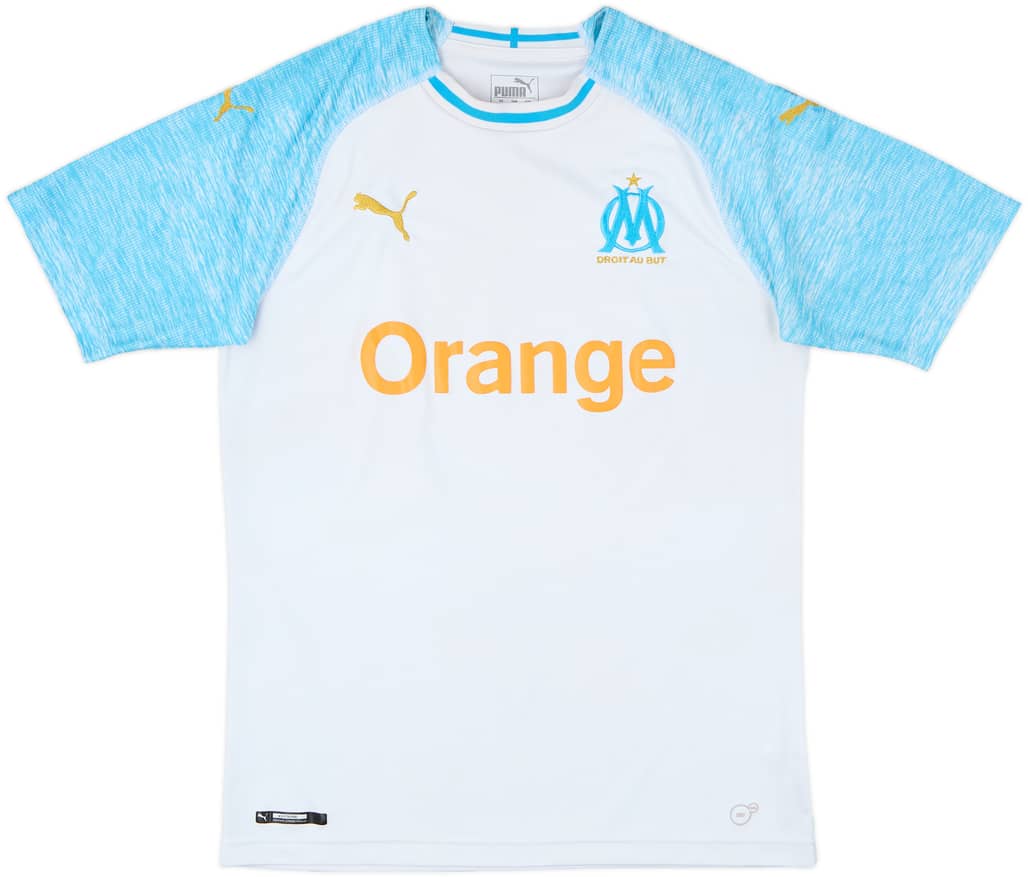 2018-19 Olympique Marseille Home Shirt - 5/10 - (XXL)