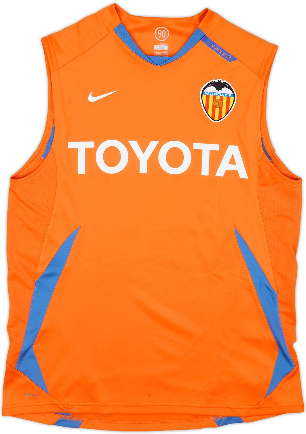 2005-06 Valencia Nike Training Vest - 8/10 - (M)