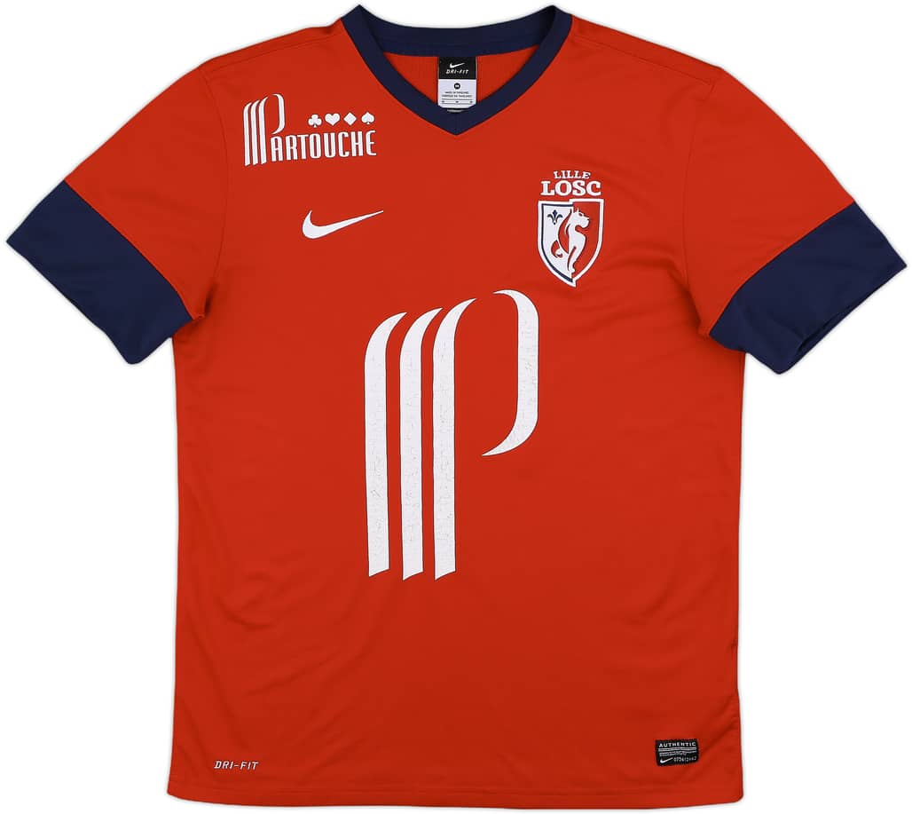 2013-14 Lille Home Shirt - 5/10 - (M)
