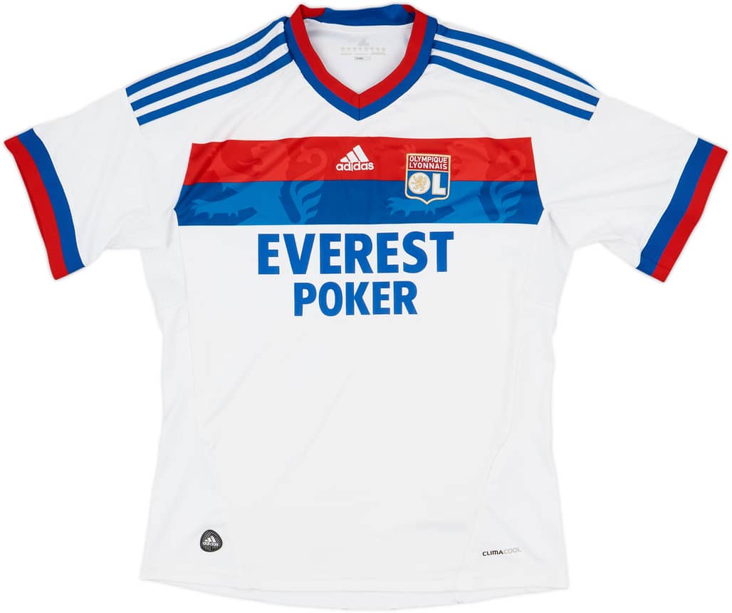2011-12 Lyon Home Shirt - 8/10 - (M)