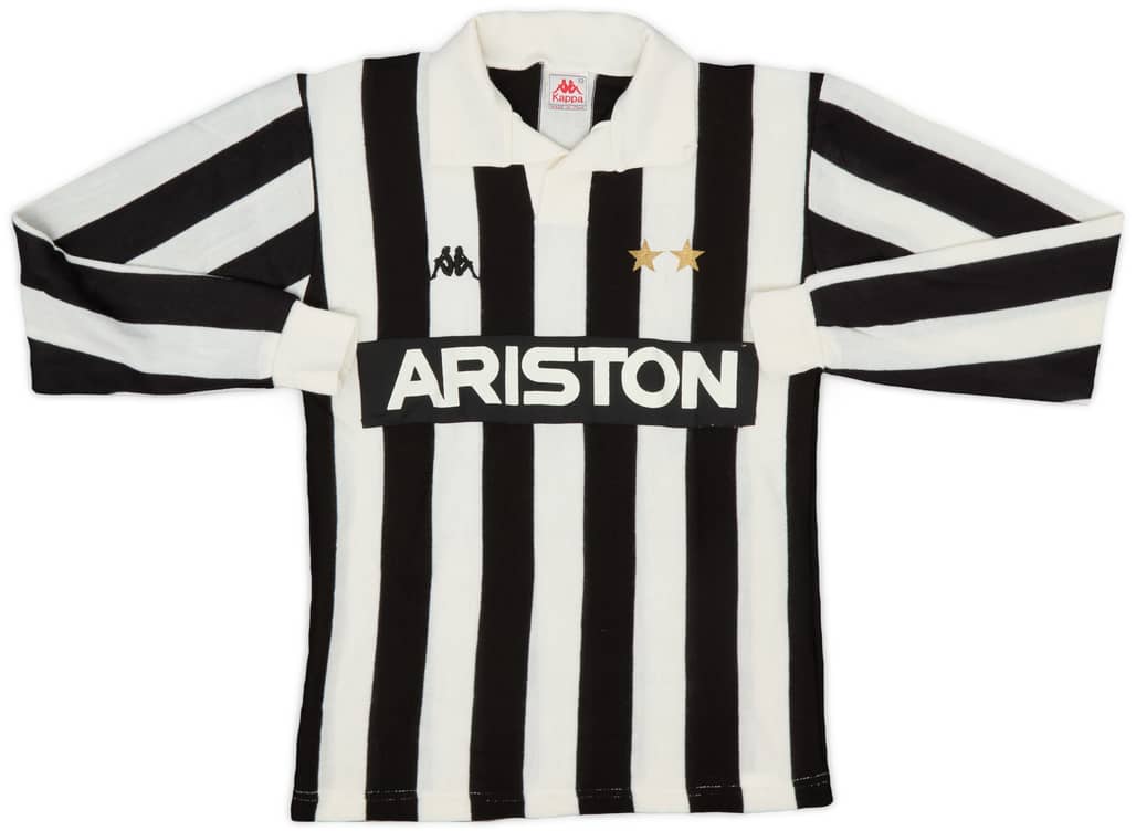 1982-83 Juventus Home L/S Shirt - 8/10 - (L.Boys)