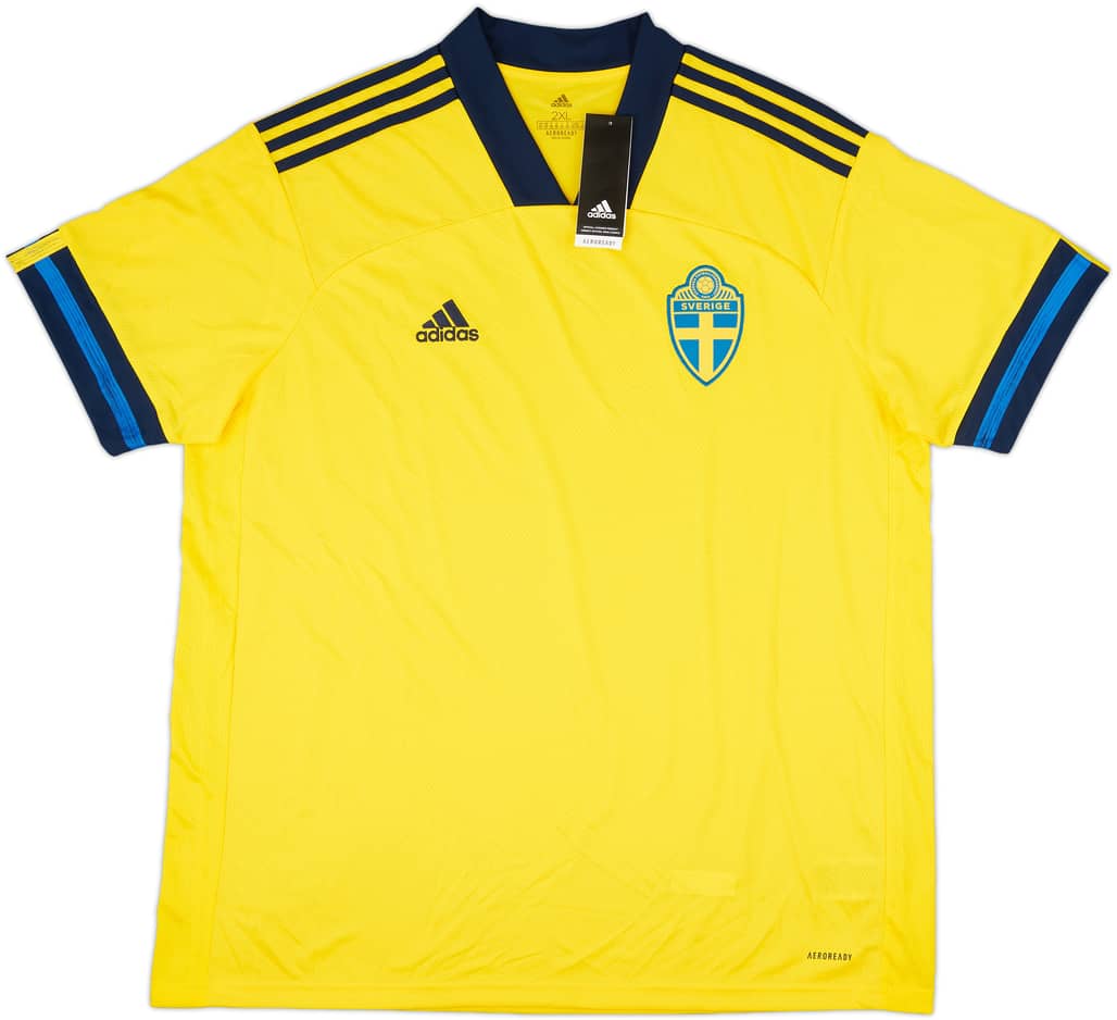 2020-21 Sweden Home Shirt (XXL)