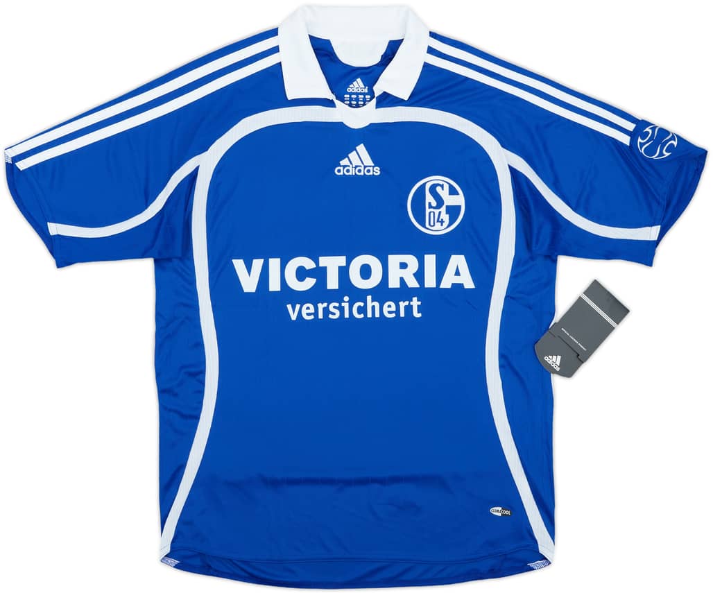 2006-07 Schalke Home Shirt (L.Boys)