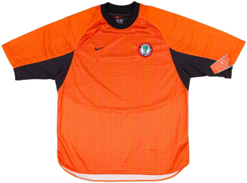 2000-02 Nigeria Player Issue GK S/S Shirt (XL)