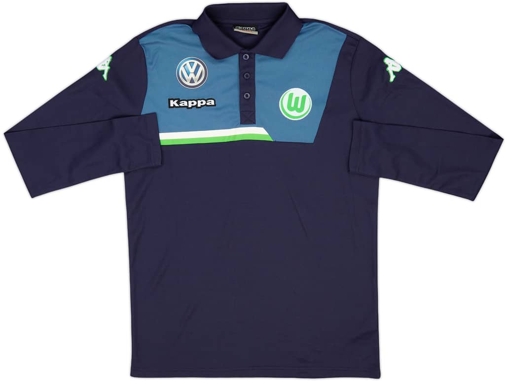 2014-15 Wolfsburg Kappa Polo L/S Shirt - 10/10 - (S)