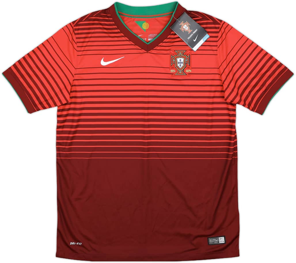 2014-15 Portugal Home Shirt (XL.Boys)