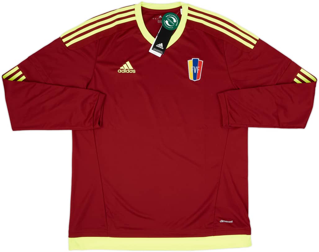 2015-16 Venezuela Home L/S Shirt (L)