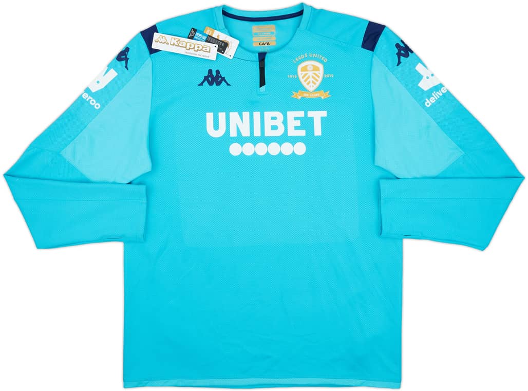 2019-20 Leeds United Kappa 1/4 Zip Drill Top (XXL)