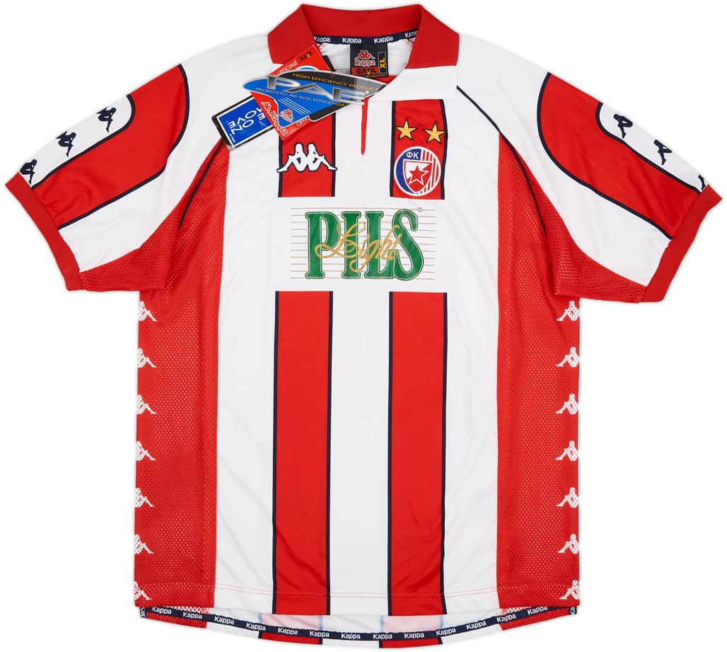 1999-00 Red Star Belgrade Home Shirt (XL)