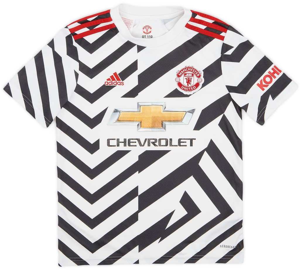 2020-21 Manchester United Third Shirt - 5/10 - (M.Boys)