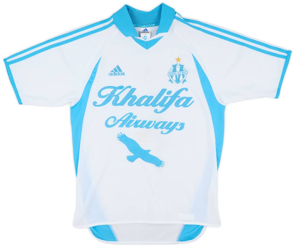 2001-02 Olympique Marseille Home Shirt - 7/10 - (S)