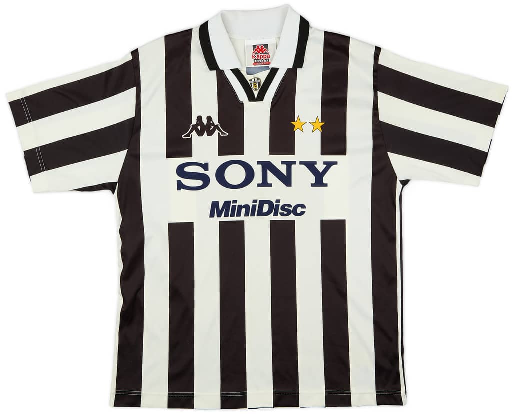 1995-97 Juventus Basic Home Shirt - 5/10 - (XL.Boys)
