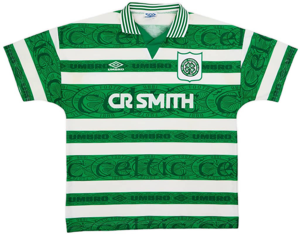 1995-97 Celtic Home Shirt - 9/10 - (XL) 1995-97 Celtic Home Shirt - 9/10 - (XL)