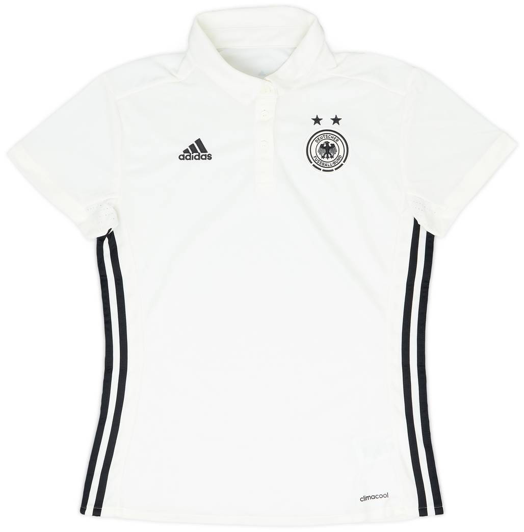2017 Germany Women's Home Shirt - 9/10 - (Women's S)