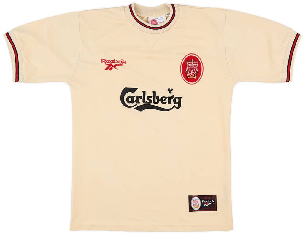 1996-97 Liverpool Away Shirt - 9/10 - (Y)