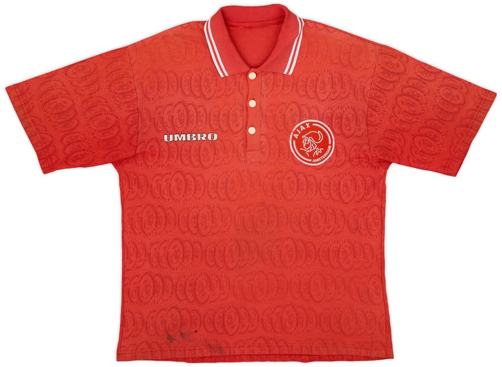 1998-99 Ajax Umbro Polo Shirt - 6/10 - (L)