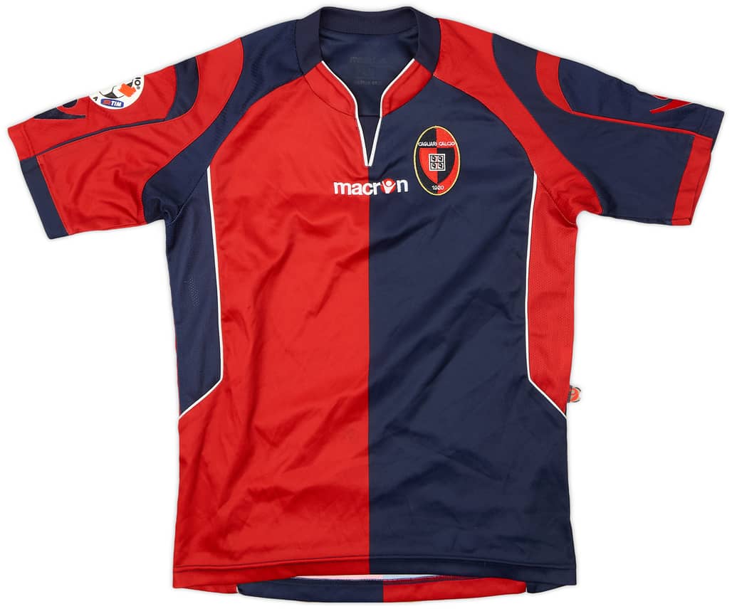 2009-10 Cagliari Home Shirt - 8/10 - (XS)